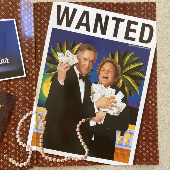 Dirty Rotten Scoundrels Large Souvenir Program Jonathan Pryce & Norbert Leo Butz - Picture 4 of 9